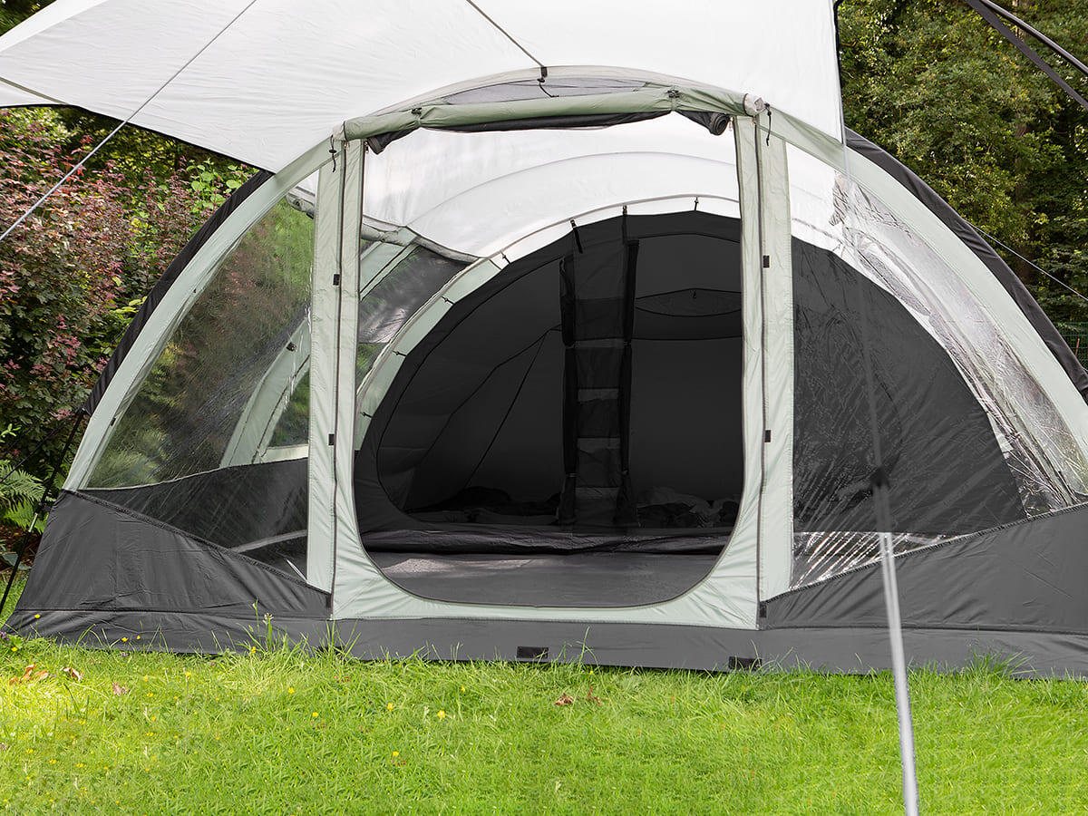Tunneltent Falkenberg 6 Protect - familietent 6 personen - Ingenaaide tentbodem 2/7