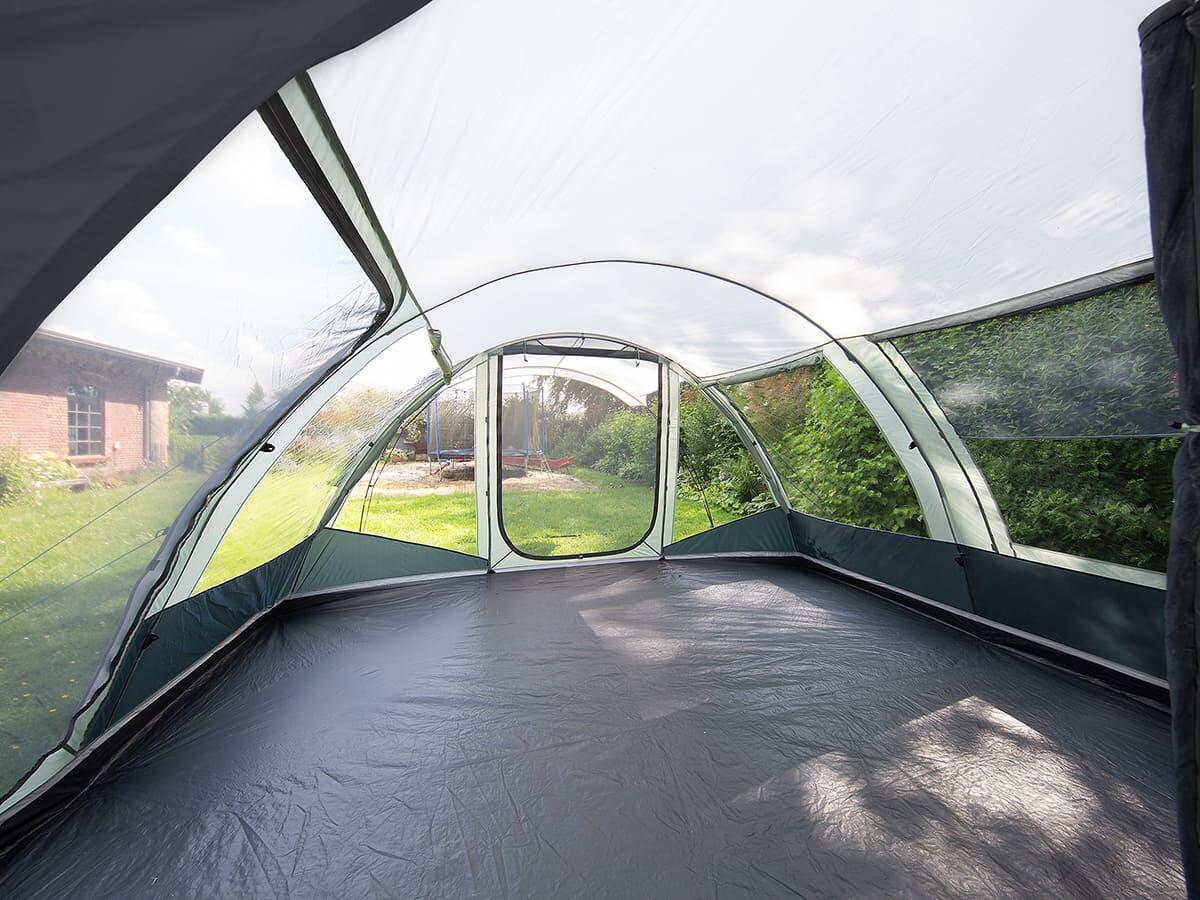 Tunneltent Falkenberg 6 Protect - familietent 6 personen - Ingenaaide tentbodem 3/7