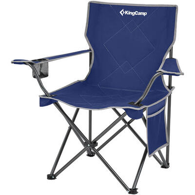 Campingstoel tanger campingklapstoel xl strandklapstoel lichtstaal 120kg