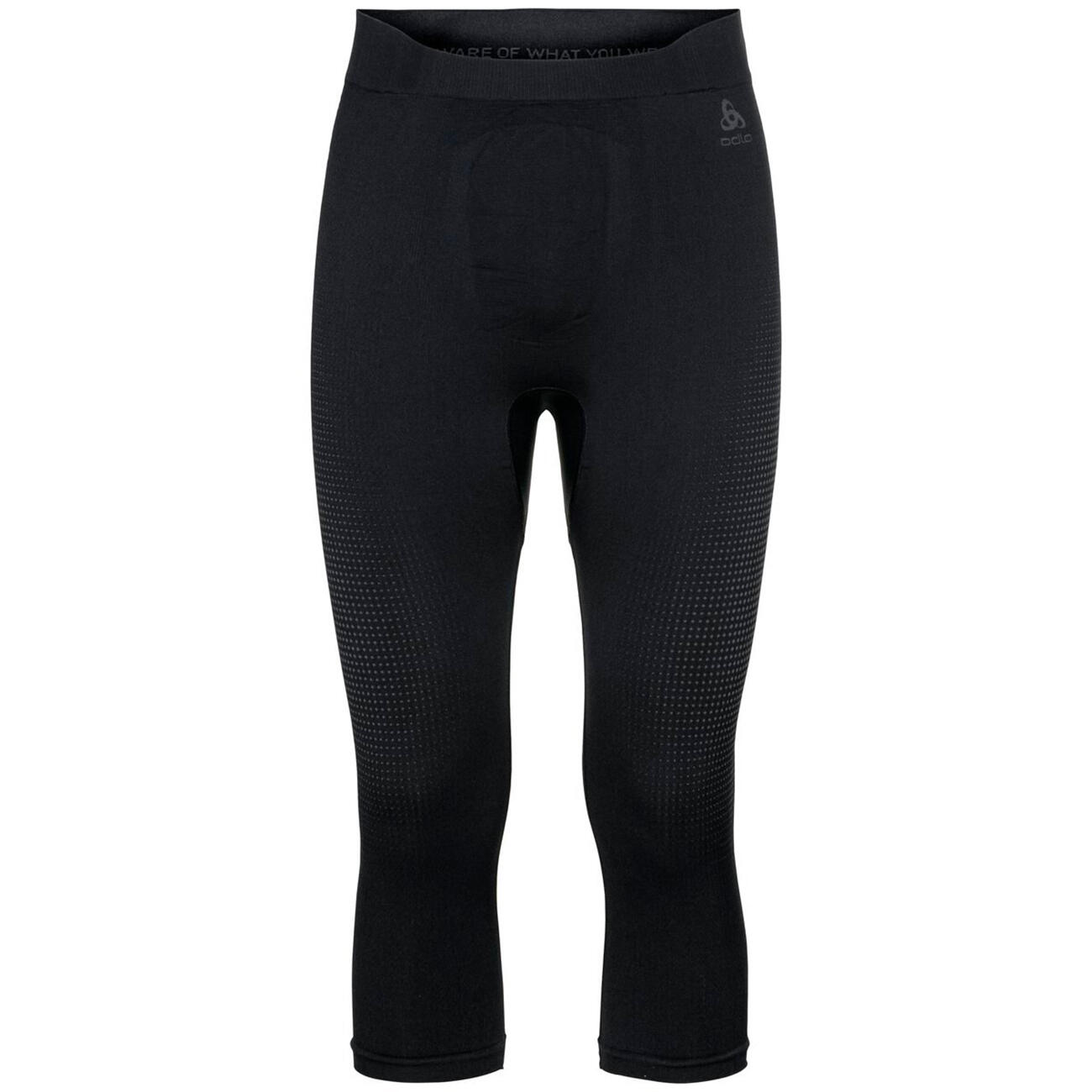 Collant 3/4 Odlo Performance Warm Eco Noir 3/5