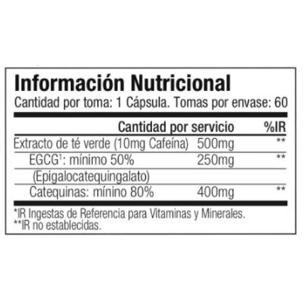 Vitaminas Green Tea 60 Caps  - Starlabs 2/2