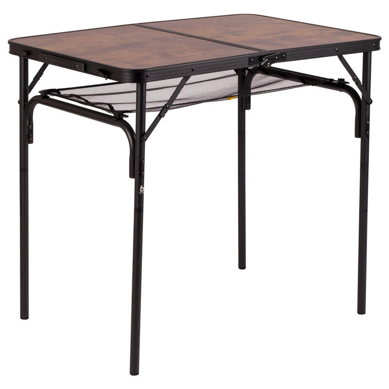 Mesa camping maleta plegable Aluminio 4 alturas