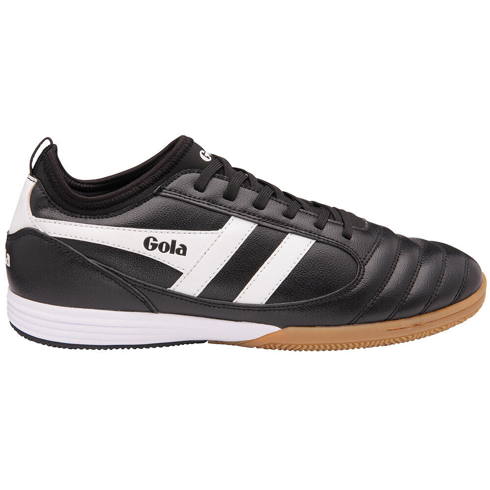 GOLA Juniors Ceptor TX Black/White Microfibre Football Trainers