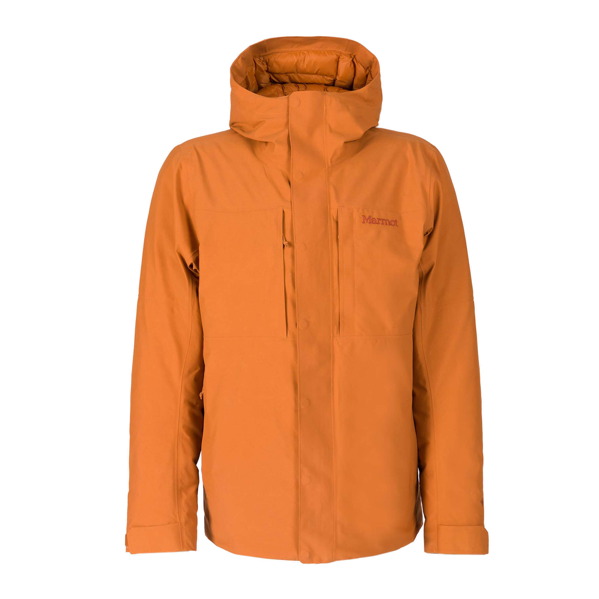 Marmot - Veste De Pluie Marmot Greenpoint Gore Tex Pour Homme - Coupe-pluie - Orange - 38 S - Decathlon
