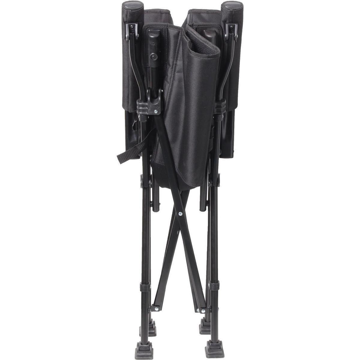 Brunner sedia pieghevole outdoor comfort tessuto traspirante raptor 3d nero 2/4