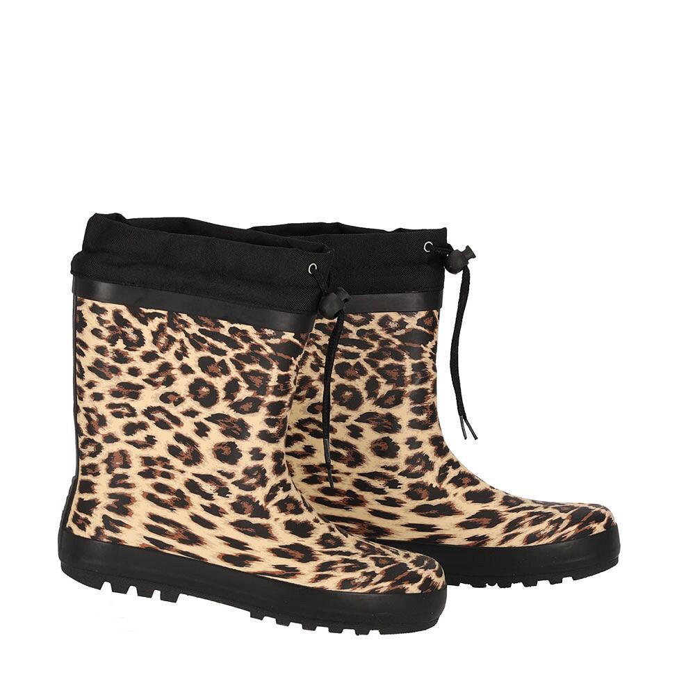 Bottes de pluie femme - imprimé panthère - bottes de festival 2/5