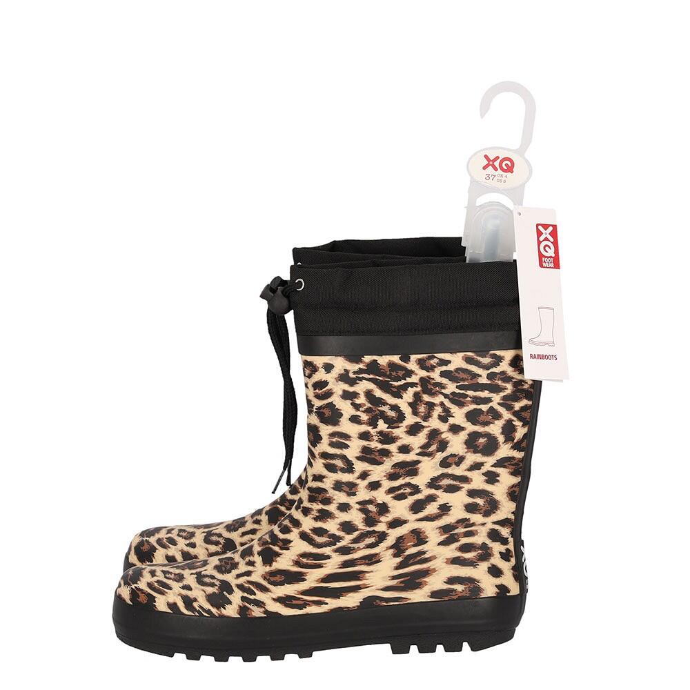 Bottes de pluie femme - imprimé panthère - bottes de festival 4/5