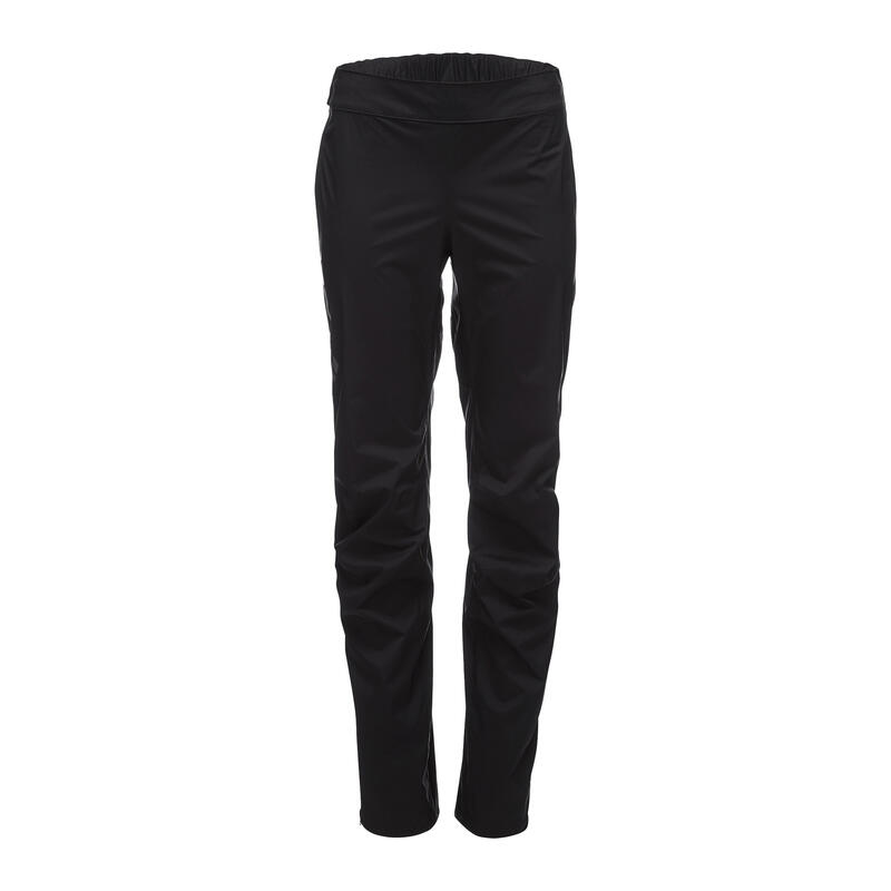 Pantaloni antipioggia da donna Black Diamond Stormline STR FL ZP RN