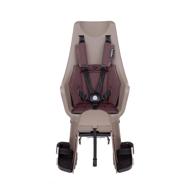 Siège Arrière Vélo Exclusive Maxi Plus LED Porte-Bagages-Bagages Toffee Brown