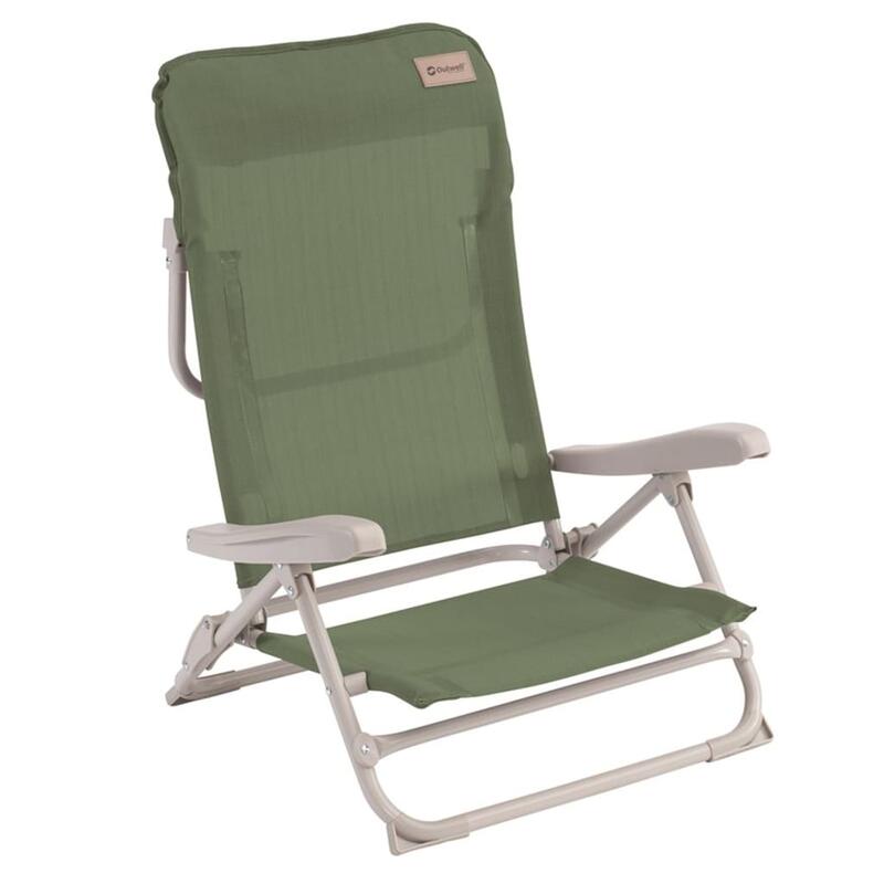 Cadeira de praia dobrável Seaford verde azeitona