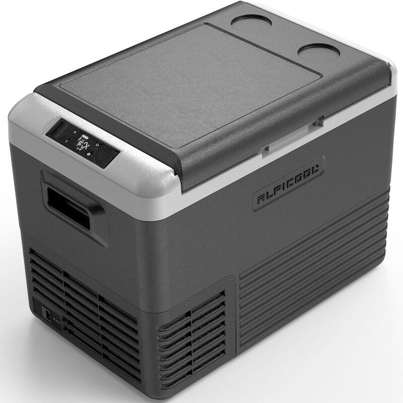 Nevera portátil Camping con Compresor 12/230V Alpicool CL40 (Congela -20ºC)