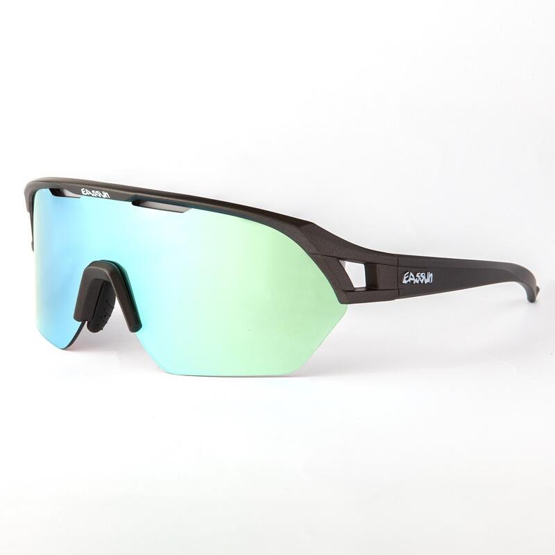 Gafas Glen gris lente azul revo ciclismo Gris EASSUN