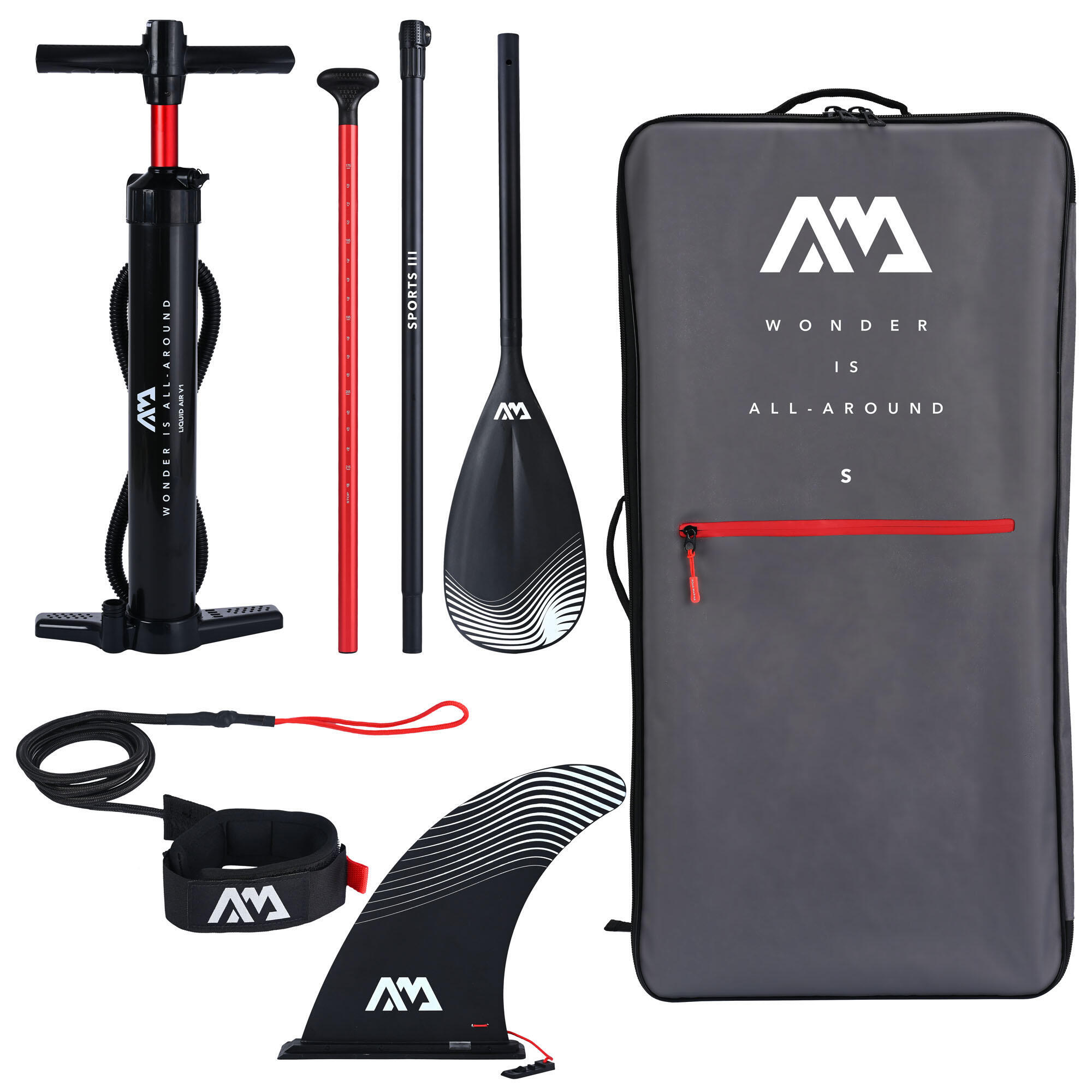 Aqua Marina BREEZE 9ft10 / 300cm - All Round - Stand Up Paddle Board Package 6/8
