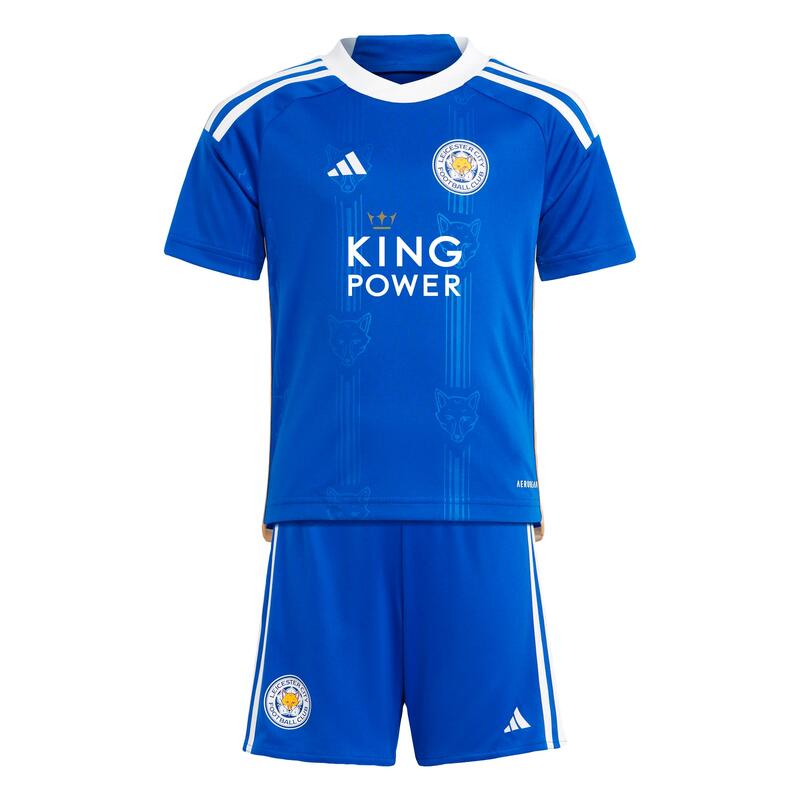 Miniconjunto primera equipación Leicester City FC 23/24