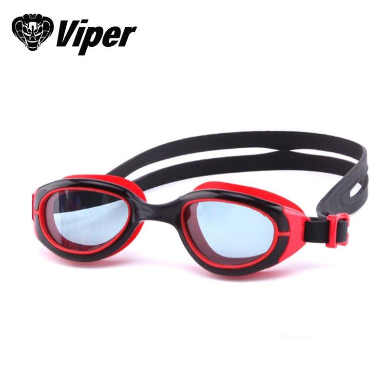 CF6500 Junior Swimming Goggles - Red/Black