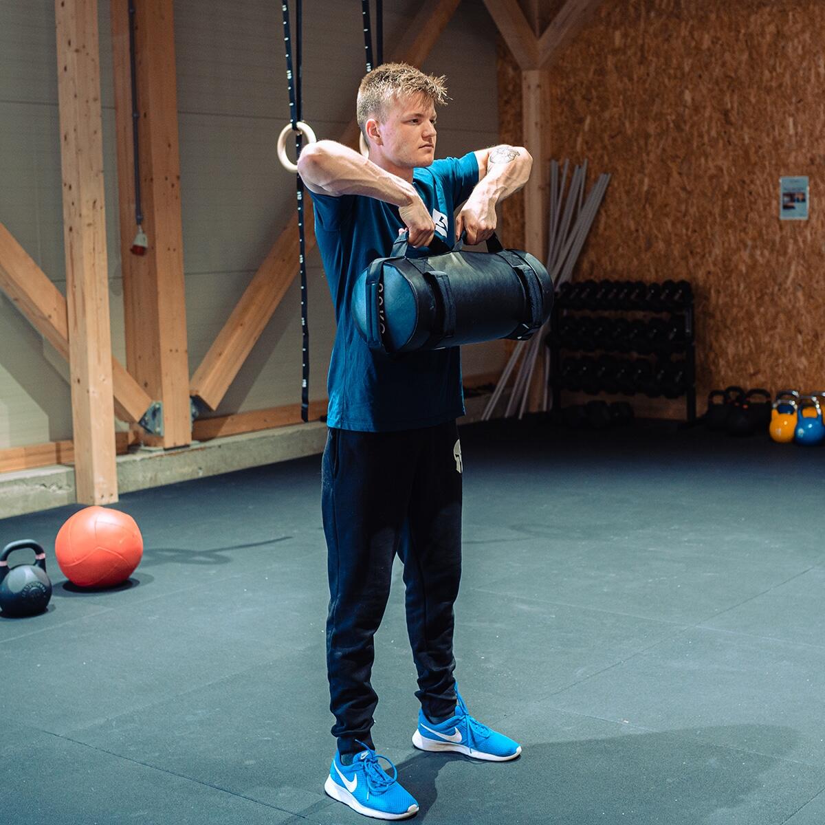 Sandbag Per Allenamento - Zaino Pesi Regolabile Con Maniglie - Foto 5