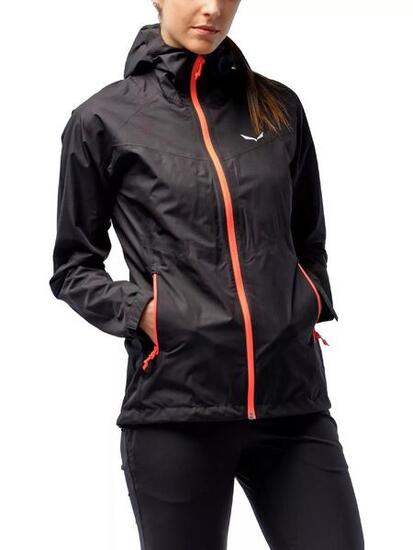 Regenmantel Puez (Aqua 3) Ptx W Jkt Damen - Schwarz