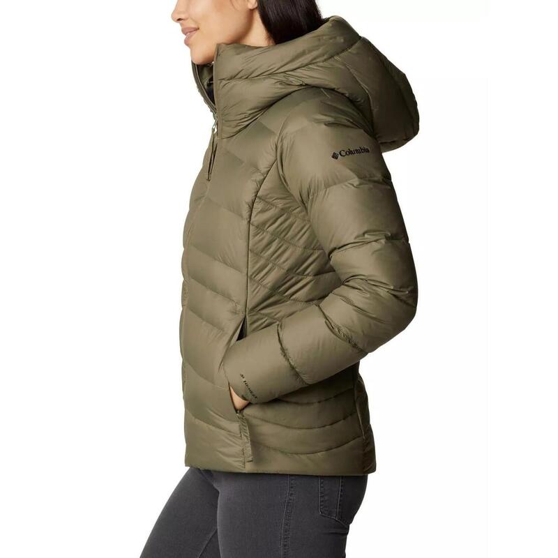 Daunenjacke Autumn Park Down Hooded Jacket Damen - grün