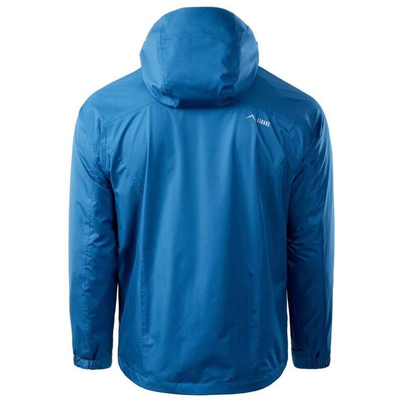Donkerblauw lichtgewicht heren regenjas Packable van Pro-X Elements