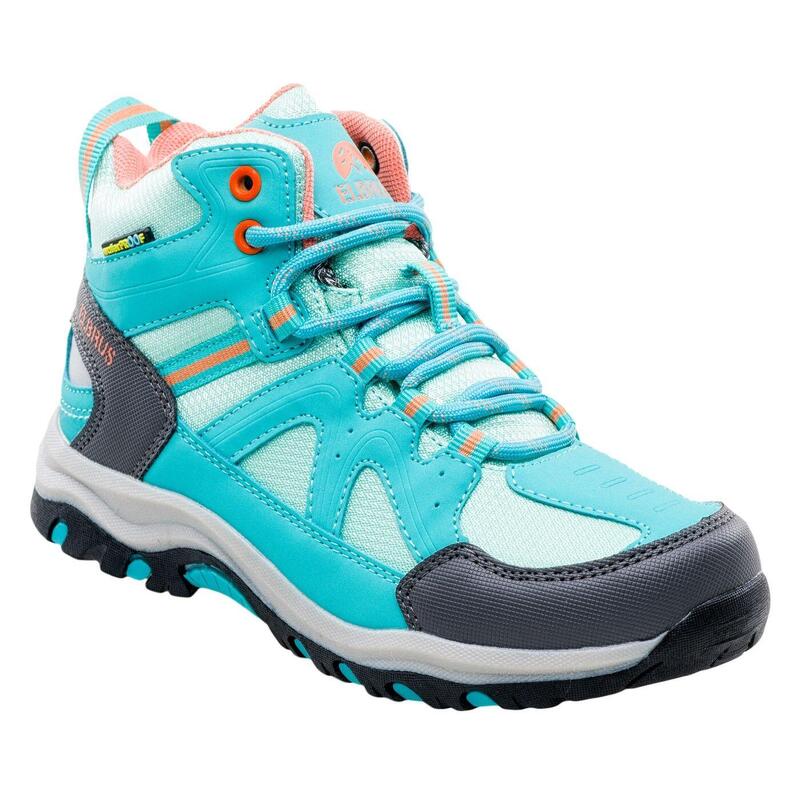 Bottines de marche PLARET Enfant (Turquoise clair / Turquoise vif / Corail)