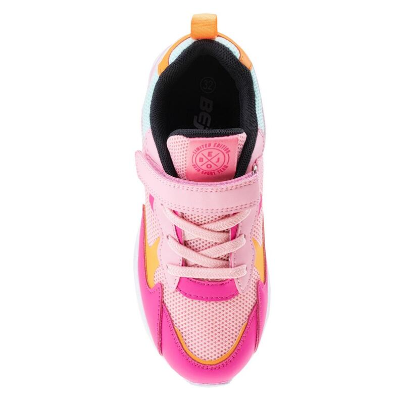 Kinderen/Kinderen Agepi Trainers (Roze/Mint/Oranje)