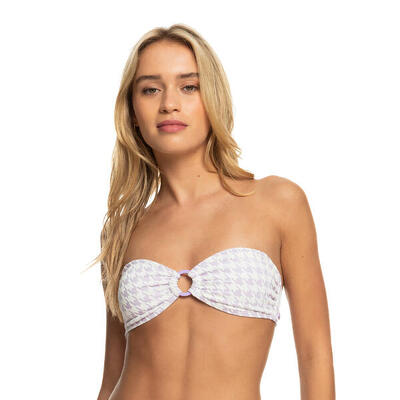 ROXY Check It Bandeau-Badeanzugoberteil