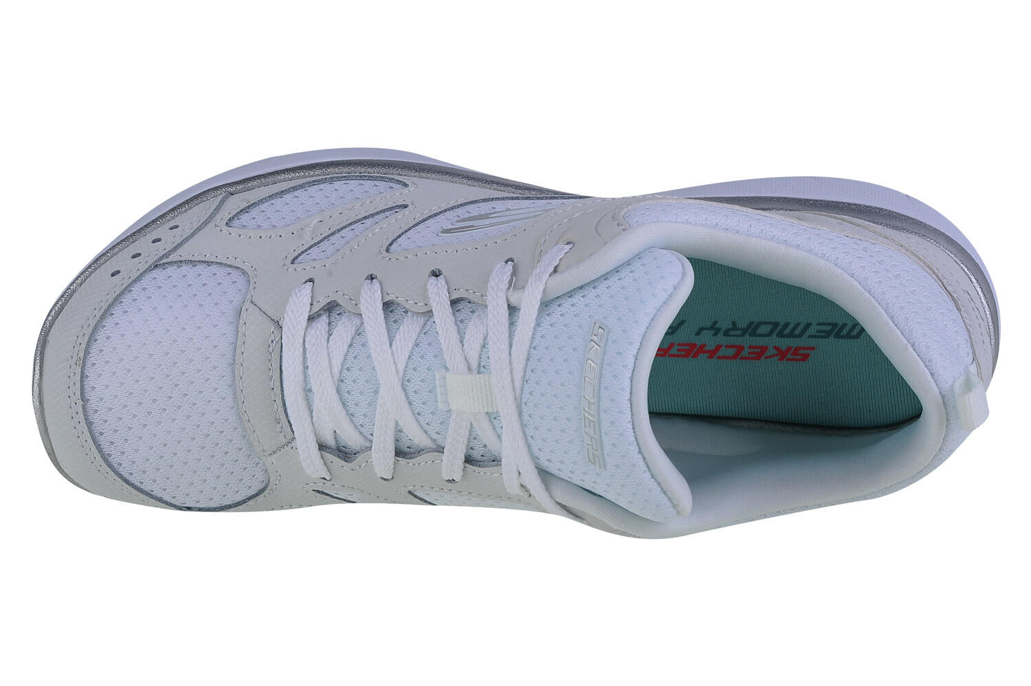Zapatillas de entrenamiento Mujer Skechers Summits Suited Blanco 3/4
