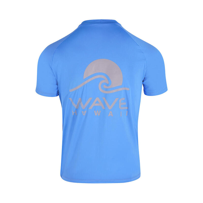 Surfen T-Shirt atmungsaktiv unisex - Rash Guard Vest blau