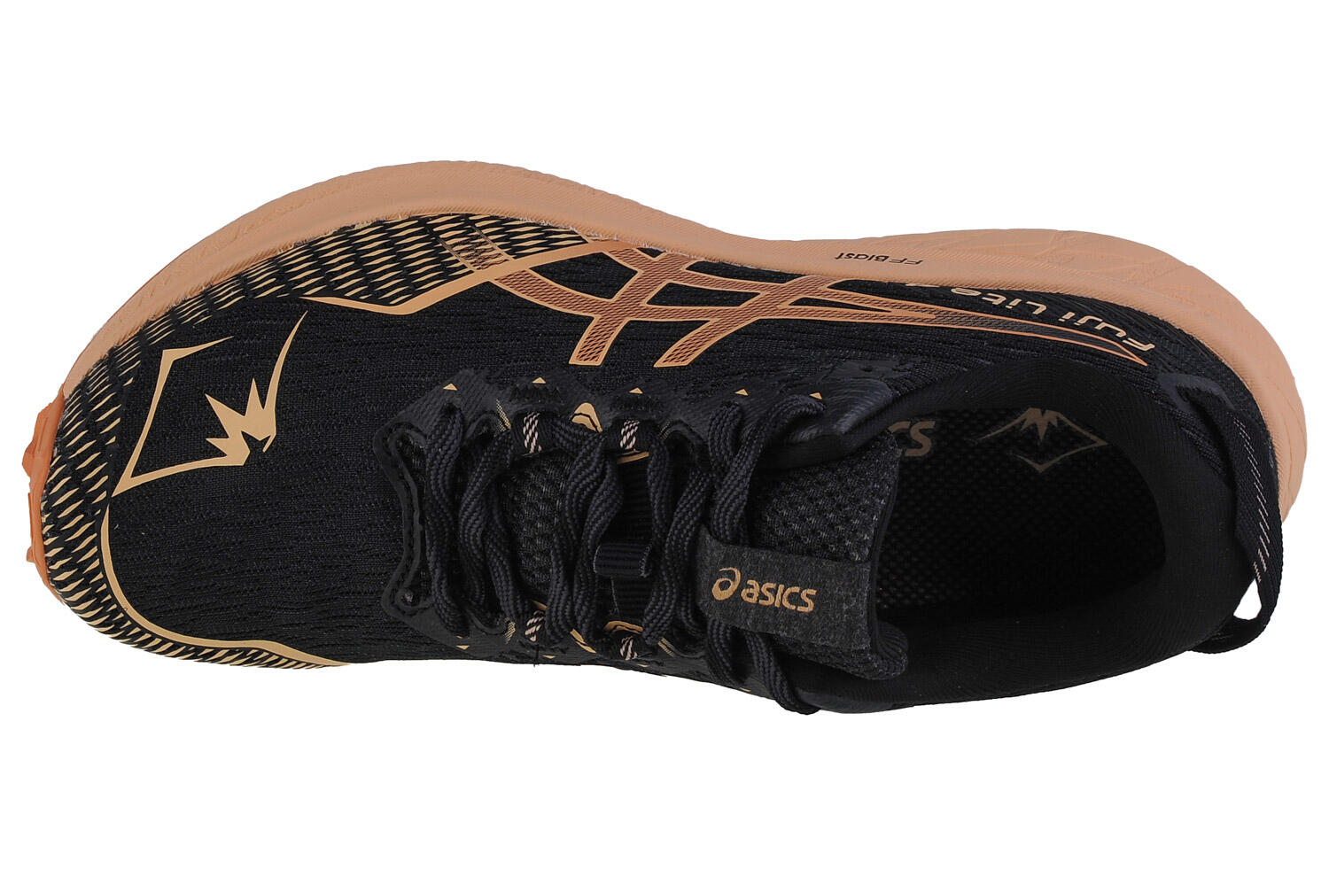 Scarpa da Trail Running Donna Fuji Lite 4 Nero Beige 3/4