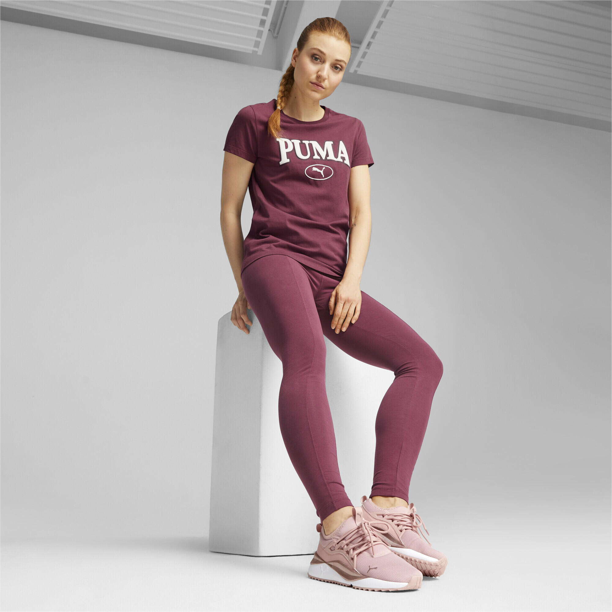Leggings Mulher Preto PUMA SQUAD 3/5