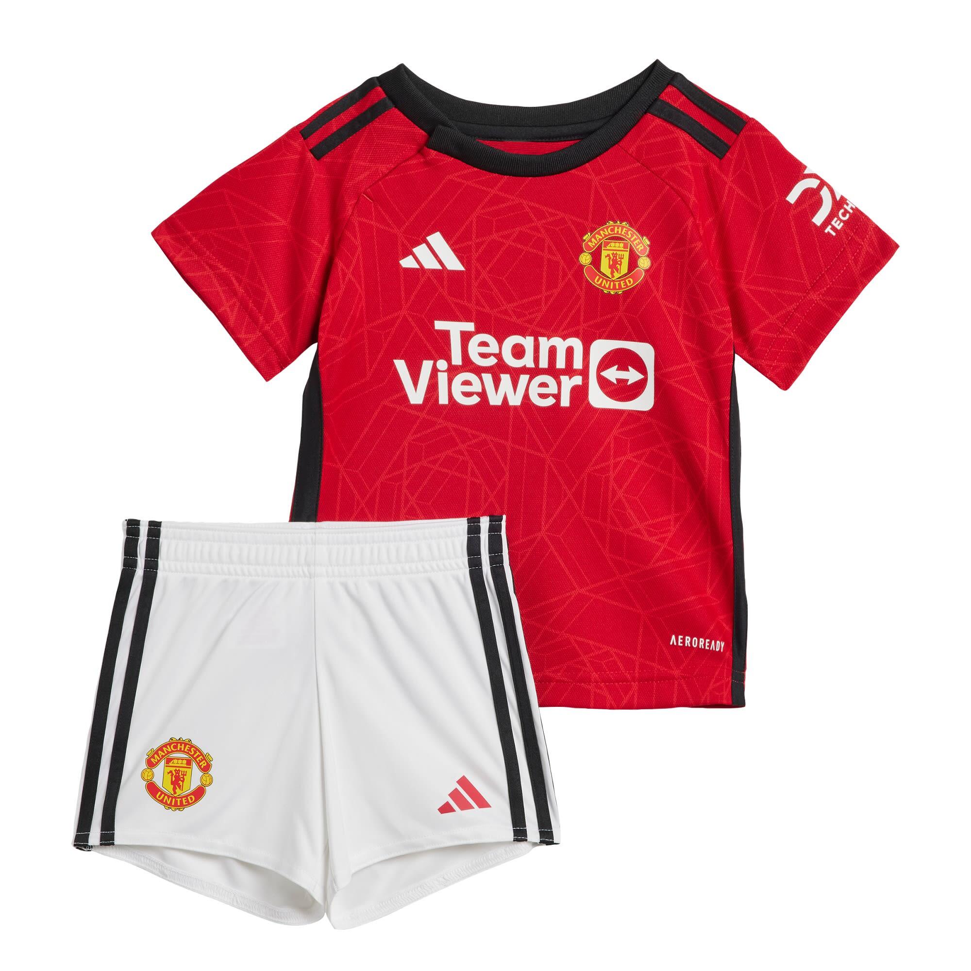 ADIDAS Manchester United 23/24 Home Kit Kids