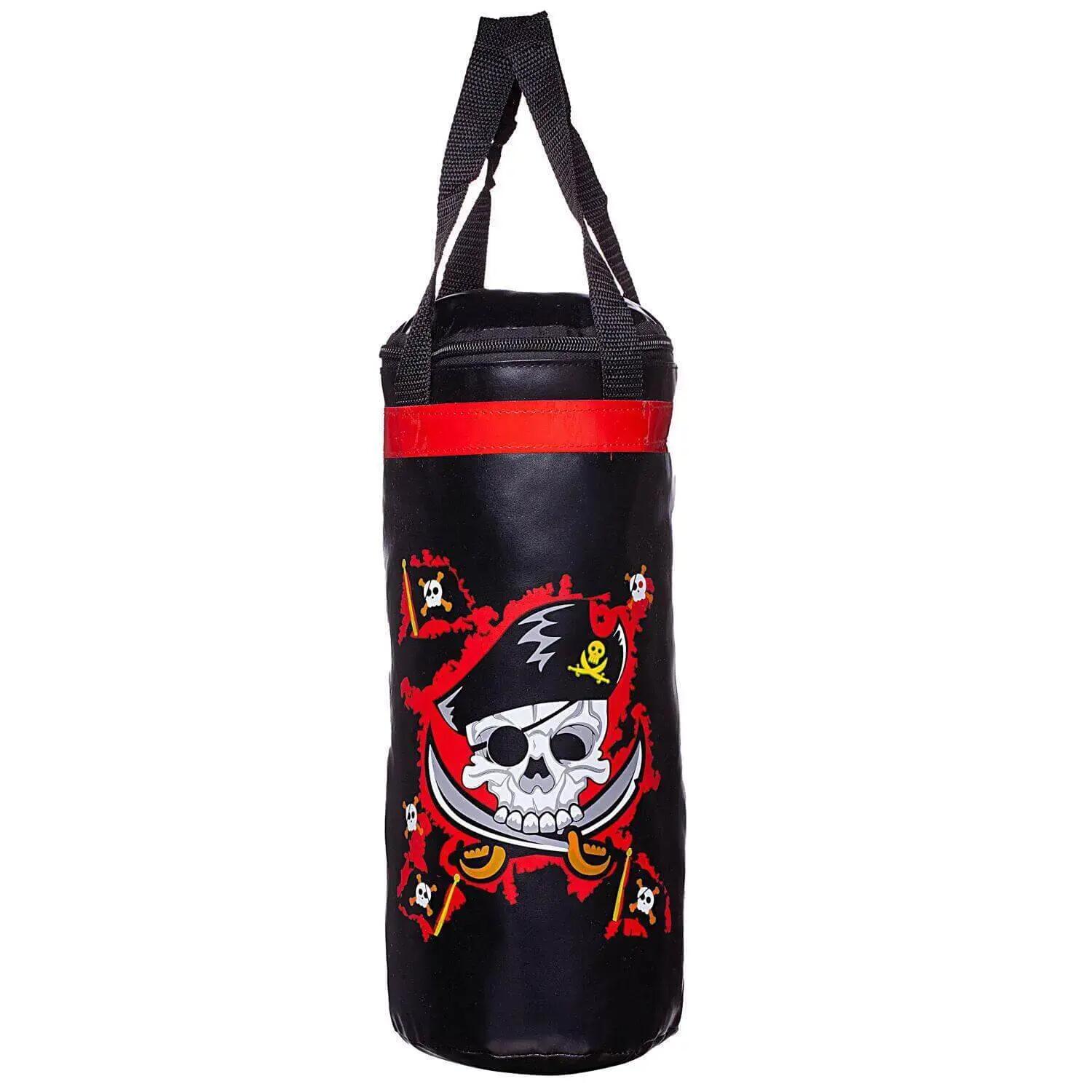 Sac de box Pirat cu manusi pentru copii, 45x14cm 4/5