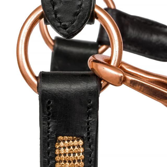 Cavezza in pelle EQUESTRIAN QUEEN SmallDiamonds