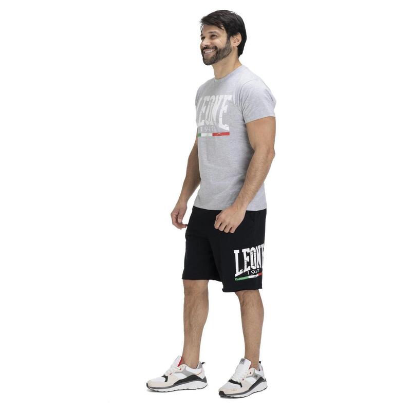 Set in jersey da uomo con T-shirt e bermuda Power Training