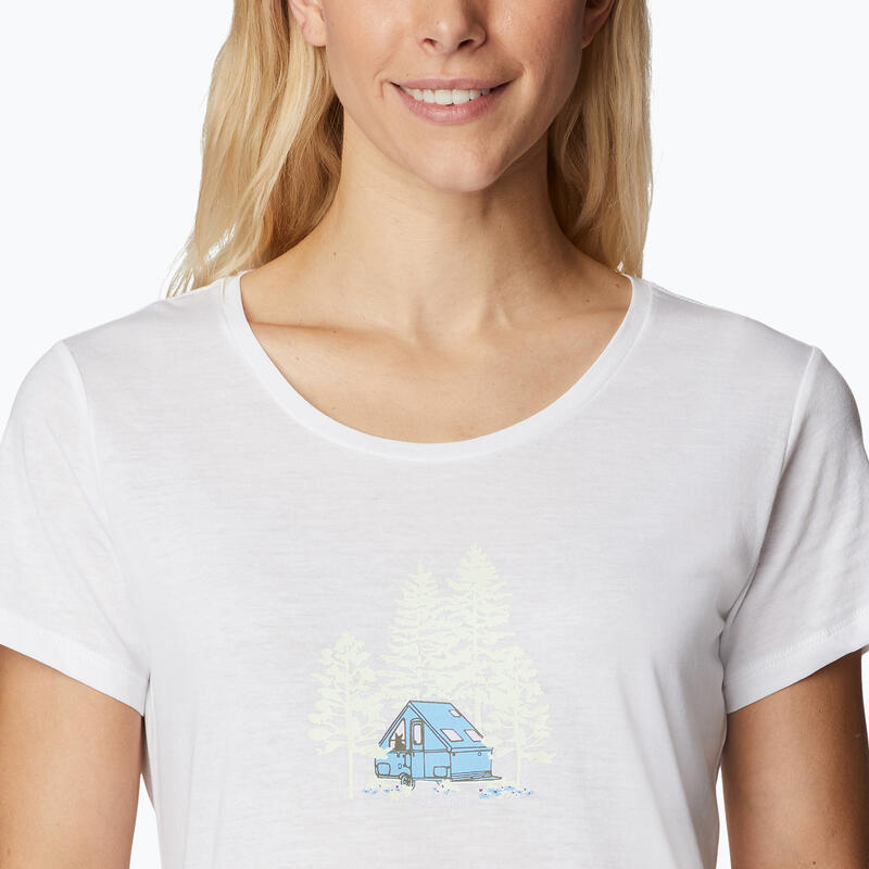 Trekking de mujer T -Shirt Columbia Daisy Days Graphic