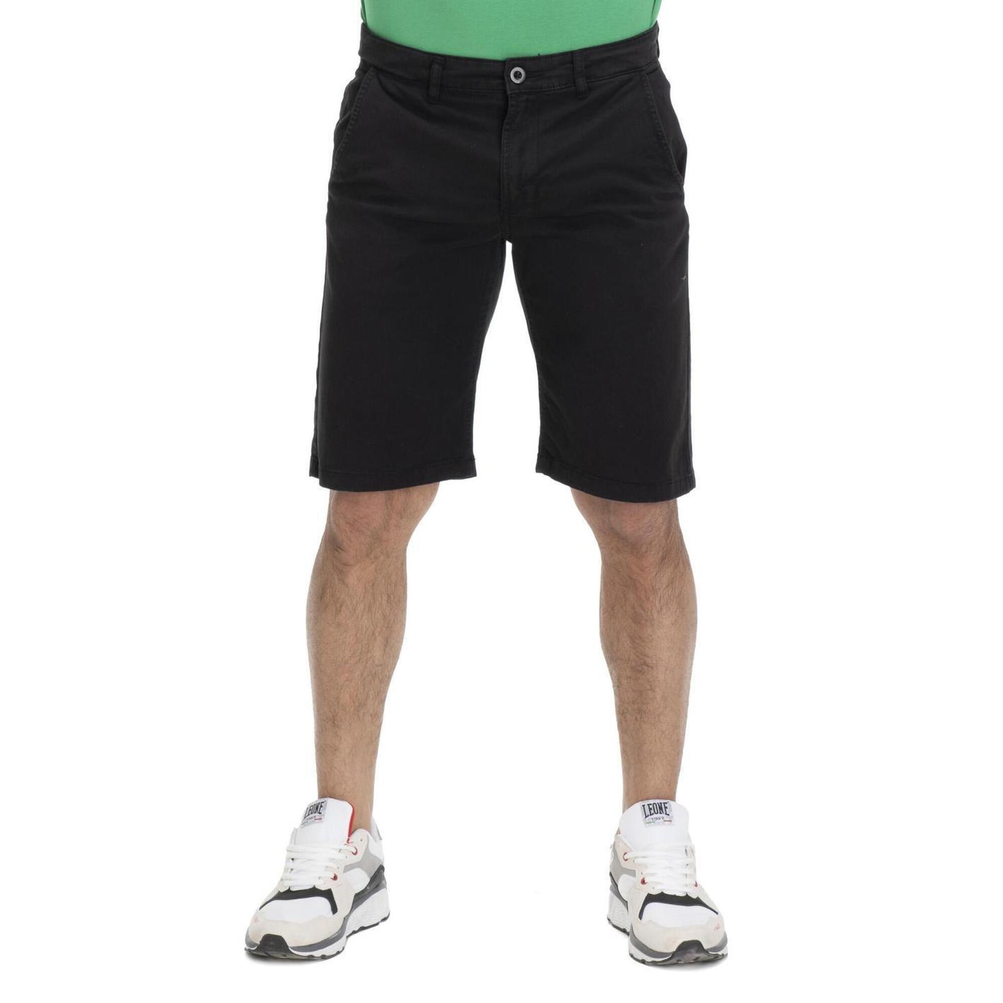 Leone 1947 Apparel - Short Chino Homme Leone Earth Tones - Short - Noir - 48 Xl - Decathlon