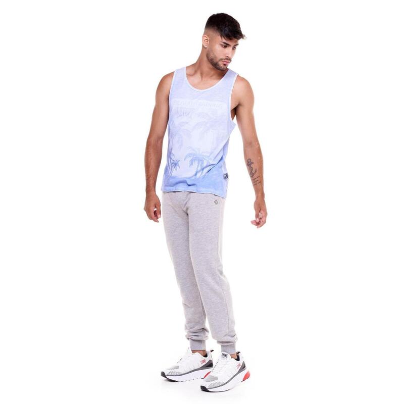 Débardeur de plage tie-dye pour hommes