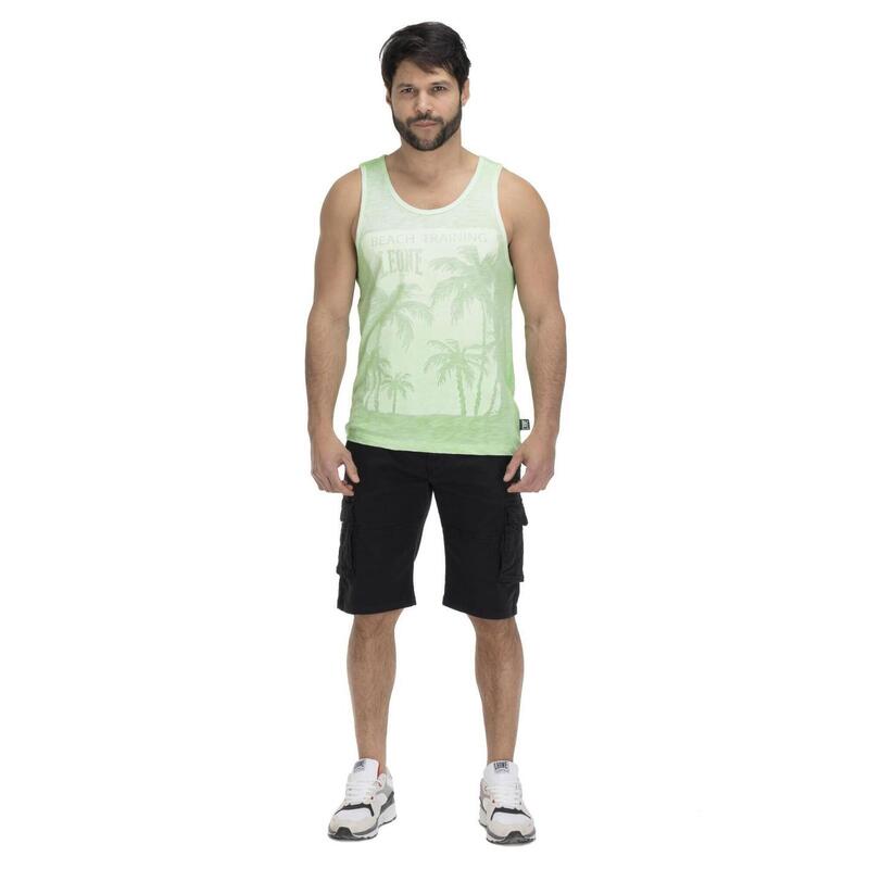 Débardeur de plage tie-dye pour hommes