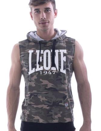 Leone 1947 ärmelloser Hoodie für Herrenbekleidung