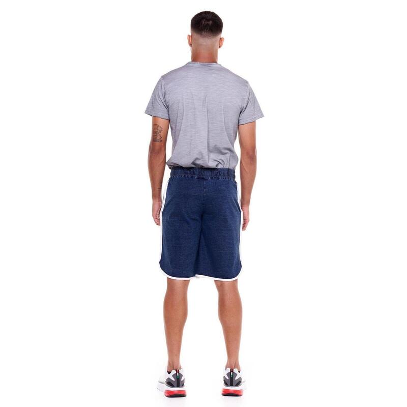 Pantalones cortos deportivos para hombre Leone Indigo