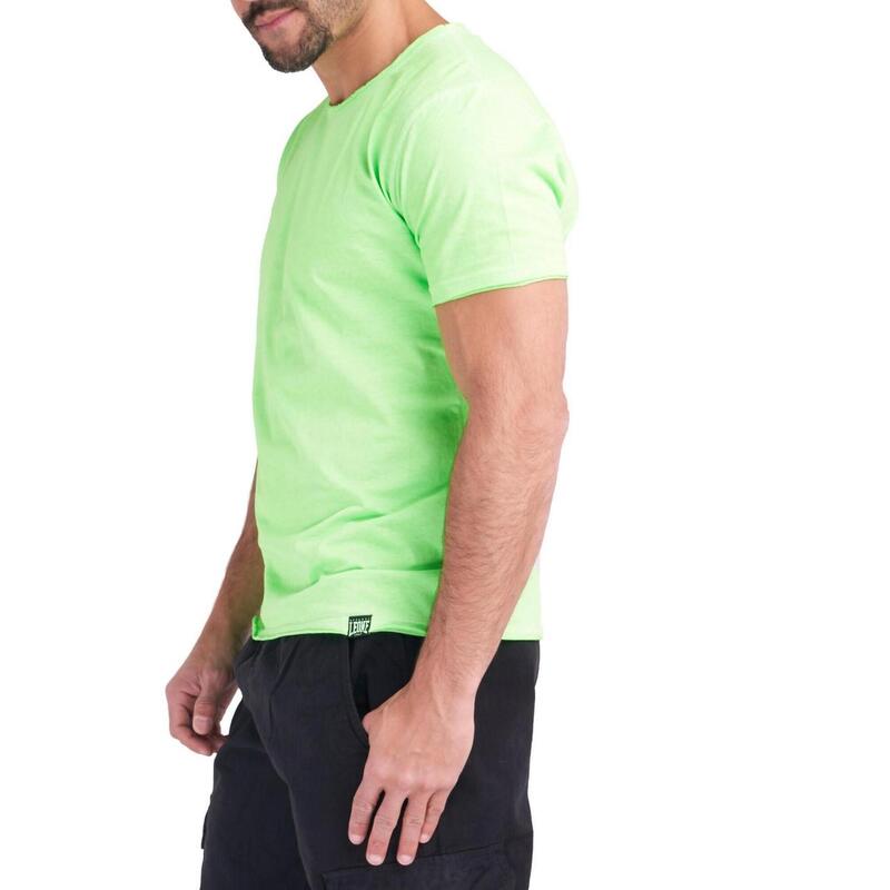 T-shirt homme manches courtes City Fluo