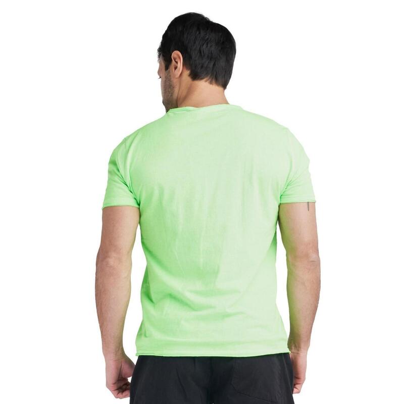 Camiseta hombre manga corta City Fluo