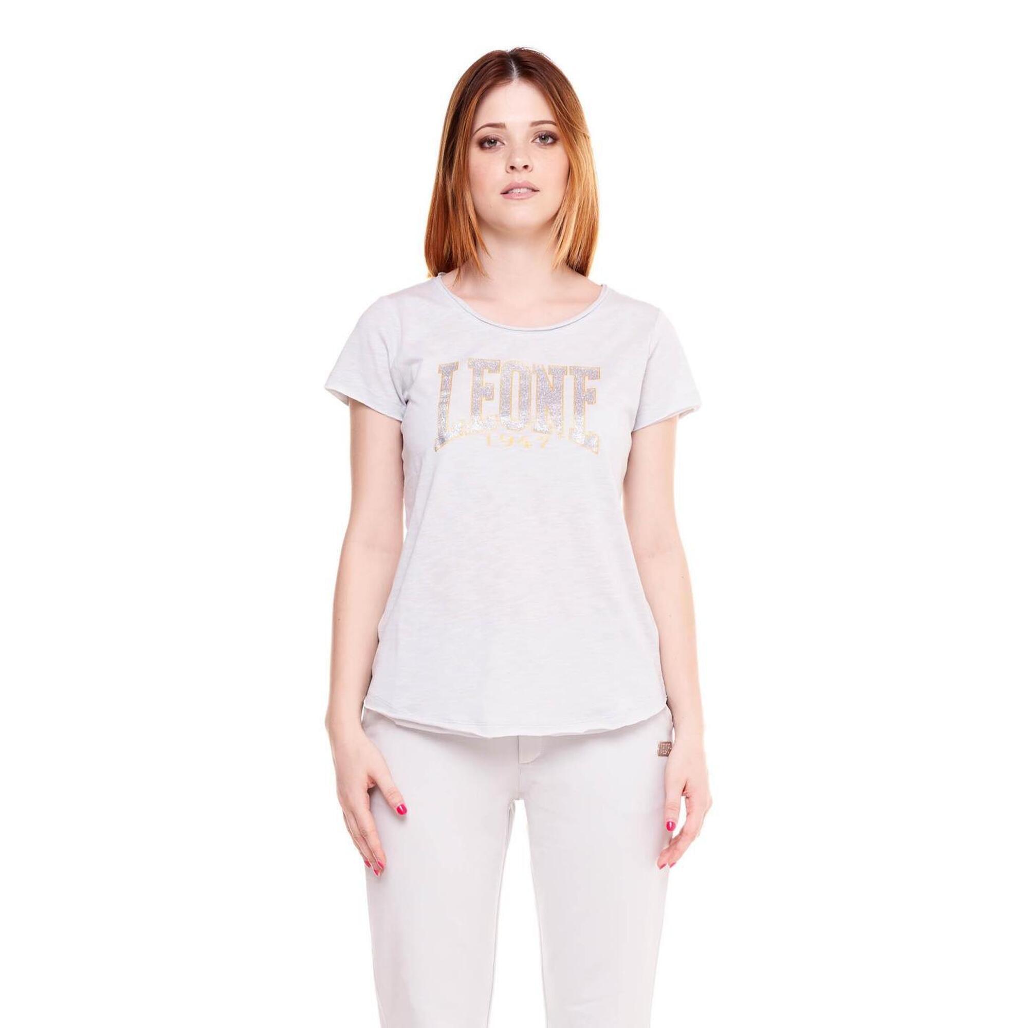 Leone 1947 Apparel - T-shirt À Manches Courtes Femme Leone Gold & Silver - T-shirt Manches Courtes - Gris - 42 M/l - Decathlon