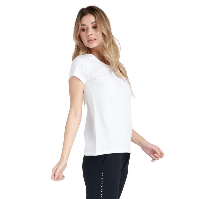 Dames t-shirt korte mouwen Luxe