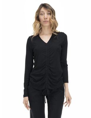 T-shirt met korte mouwen voor dames earth tones