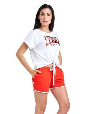 Dames cropped t-shirt live in colors