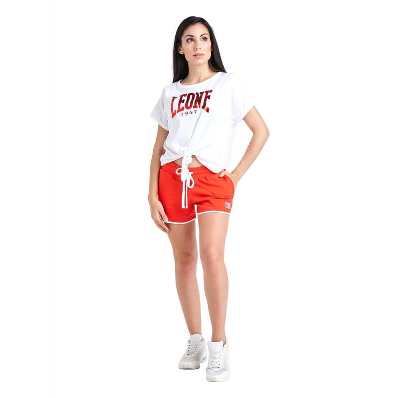 Dames cropped T-shirt Live in Colors