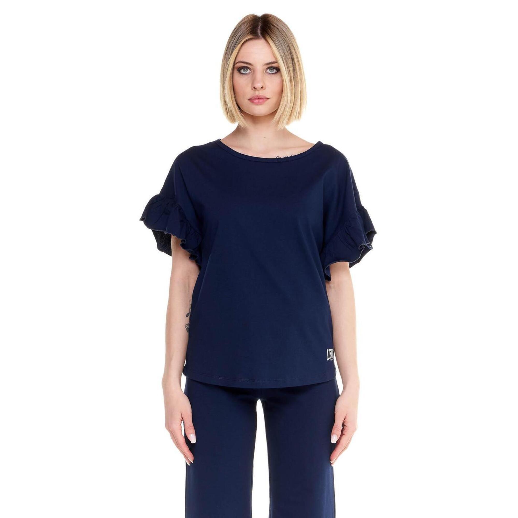 Leone 1947 Apparel - T-shirt Femme Manches Courtes Sparkly - T-shirt Manches Courtes - Bleu - S - Decathlon