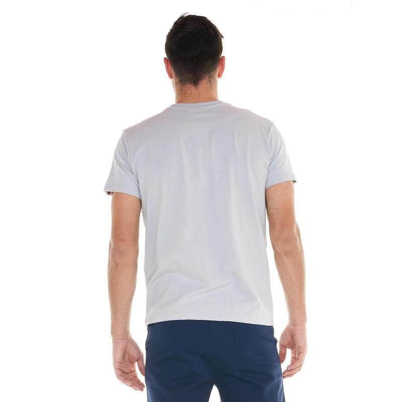 T-shirt a maniche corte da uomo logo piccolo Basic