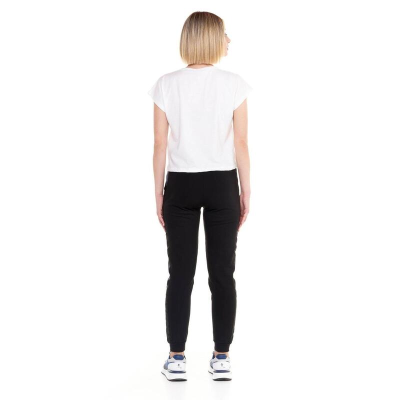 T-shirt court femme manches courtes Luxe